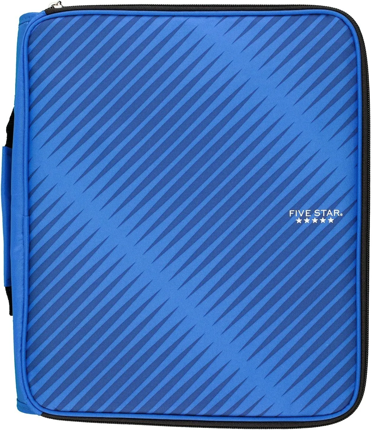 Five Star 2 Inch Zipper Binder, 3-Ring, 6-Pocket Expanding File, Assorted Colors, 1 Count (29592)