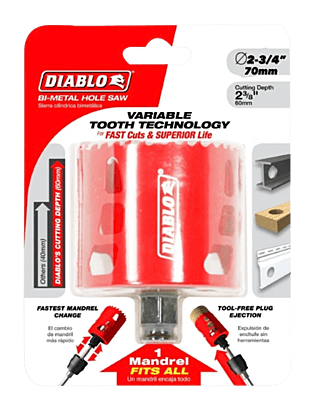 Diablo Bi-Metal Hole Saws