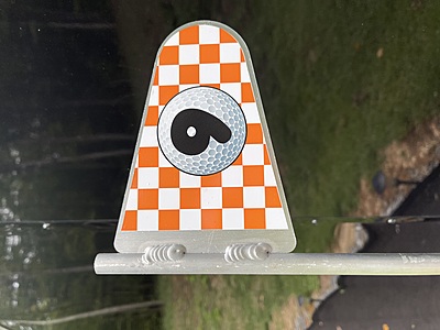 Custom Golf Flag Stickers for Milco