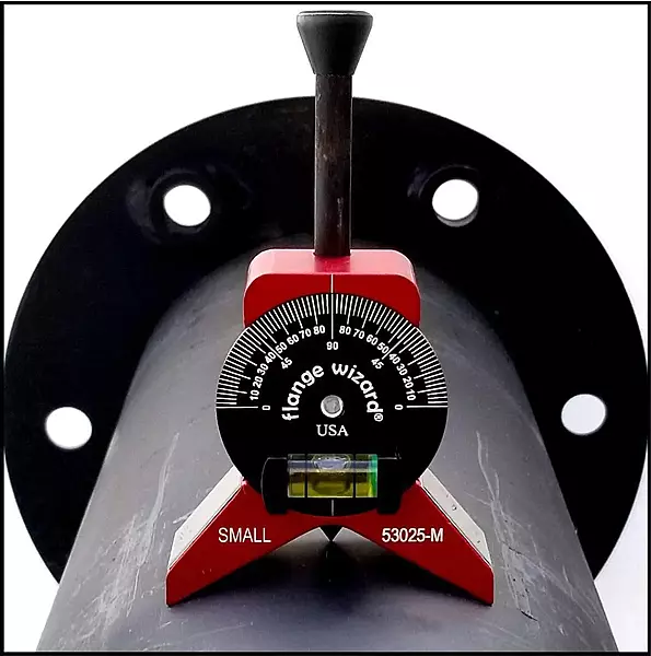 Magnetic Centering Head by Flange Wizard Large