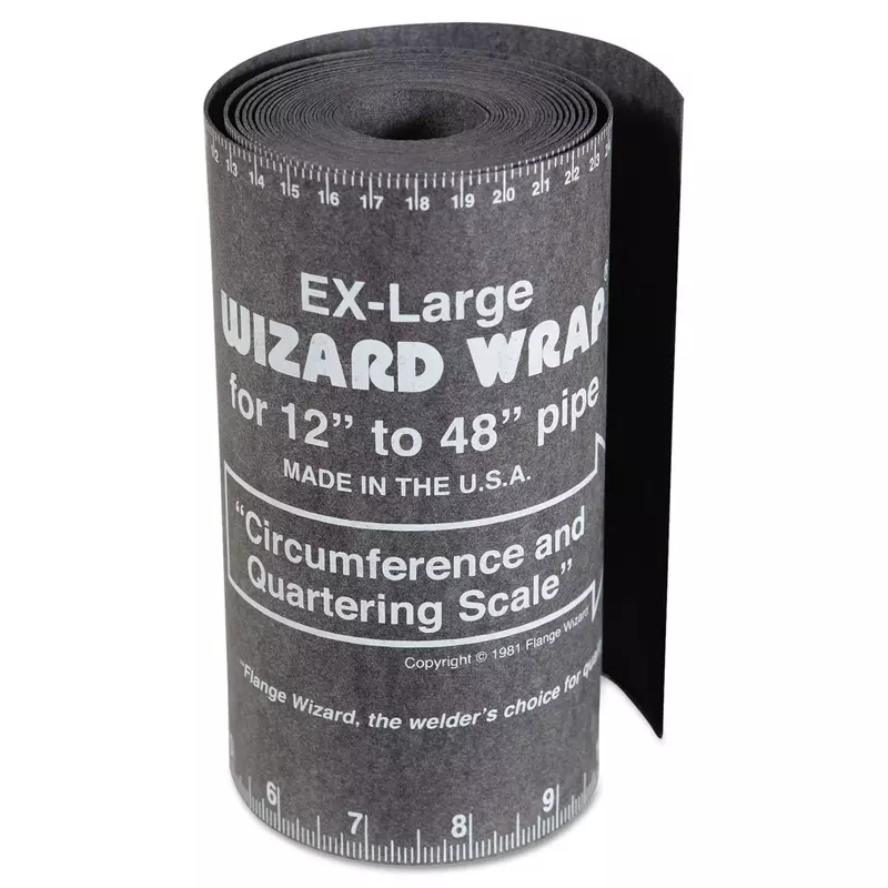 Flange Wizard WW-19 Wizard Wraps, 7" x 180", Heat Resistant, X-Large