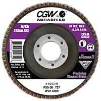 CGW Abrasives - Ceramic Flap Discs