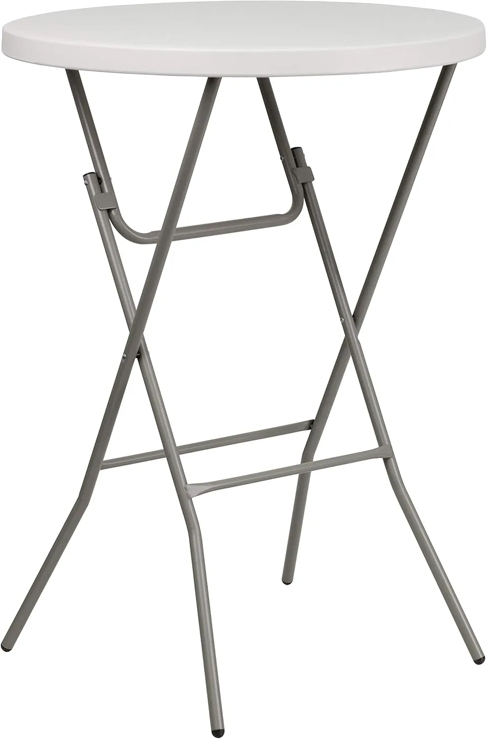 Flash Furniture Kathryn 2.63' Round Folding Bar Height Table for Parties and Commercial Events