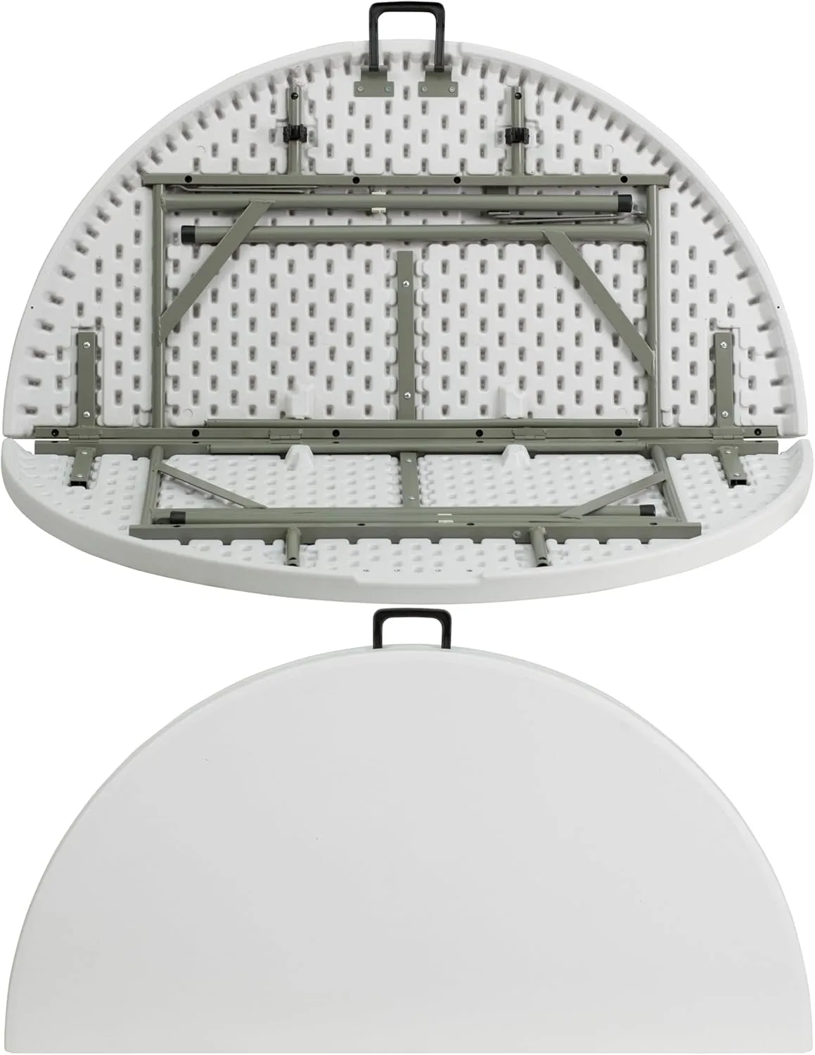 Flash Furniture Round Bi-Fold Plastic Banquet And Event Folding Table