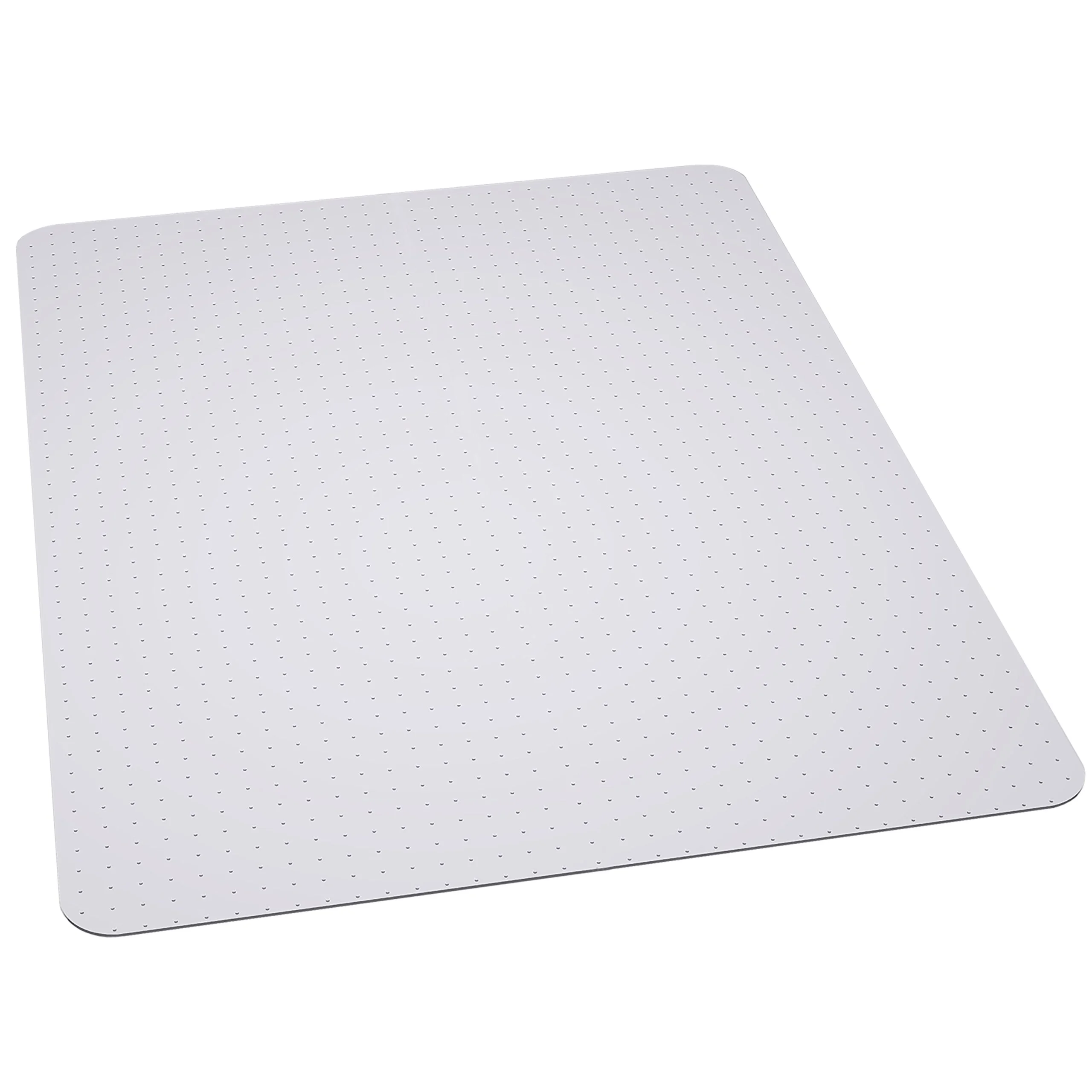 Flash Furniture Jackson 45'' x 53'' Carpet Chair Mat with Studded Gripper Back and Scuff Resistant Textured Top