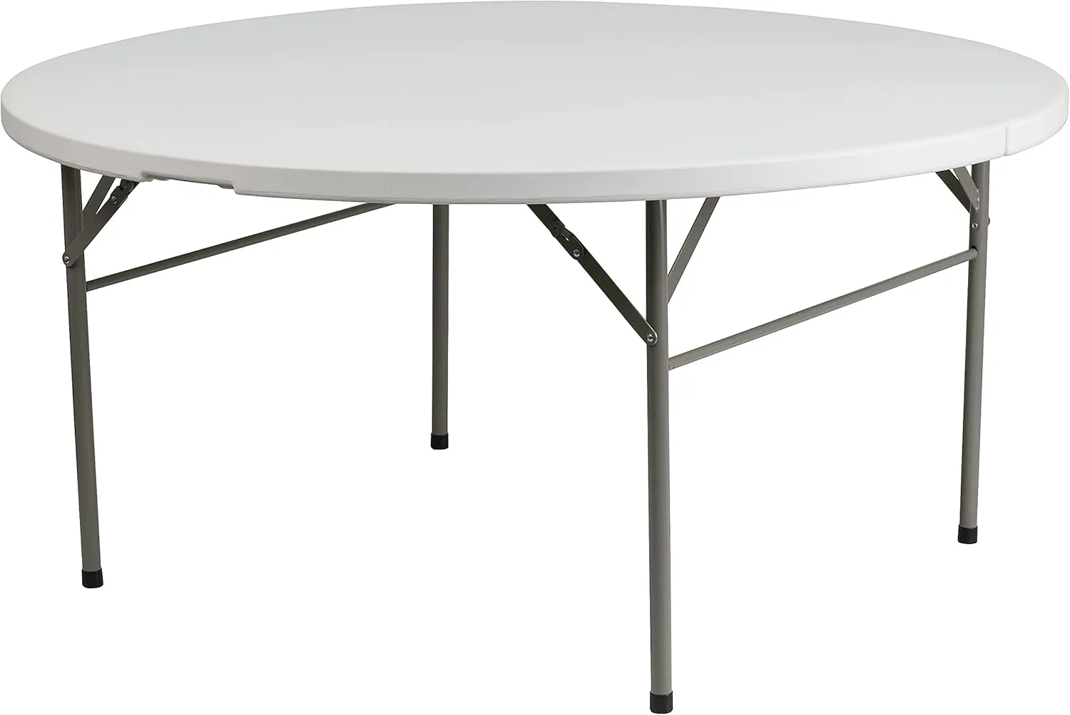 Flash Furniture Round Bi-Fold Plastic Banquet And Event Folding Table