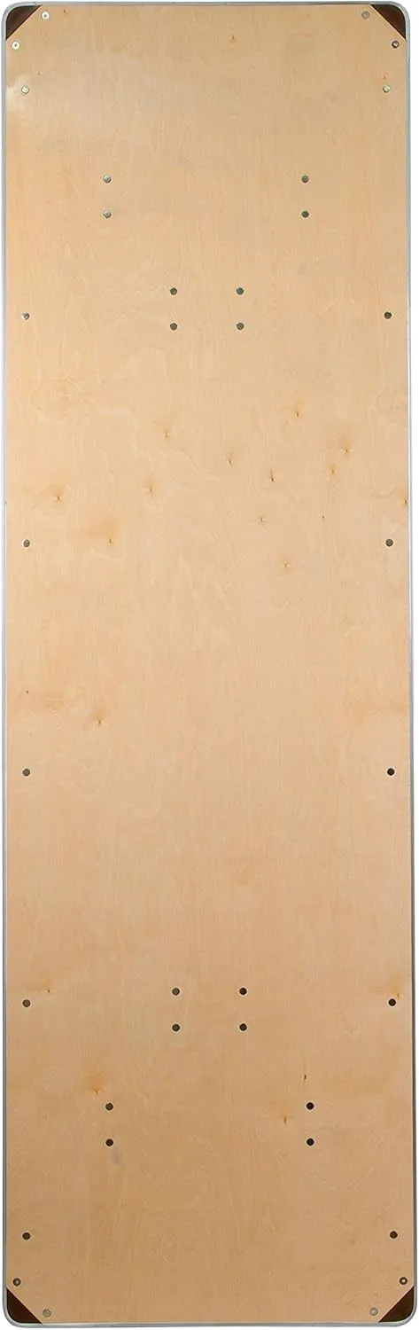 Flash Furniture Fielder 8' Rectangular All-Occasion Birchwood Folding Event Table