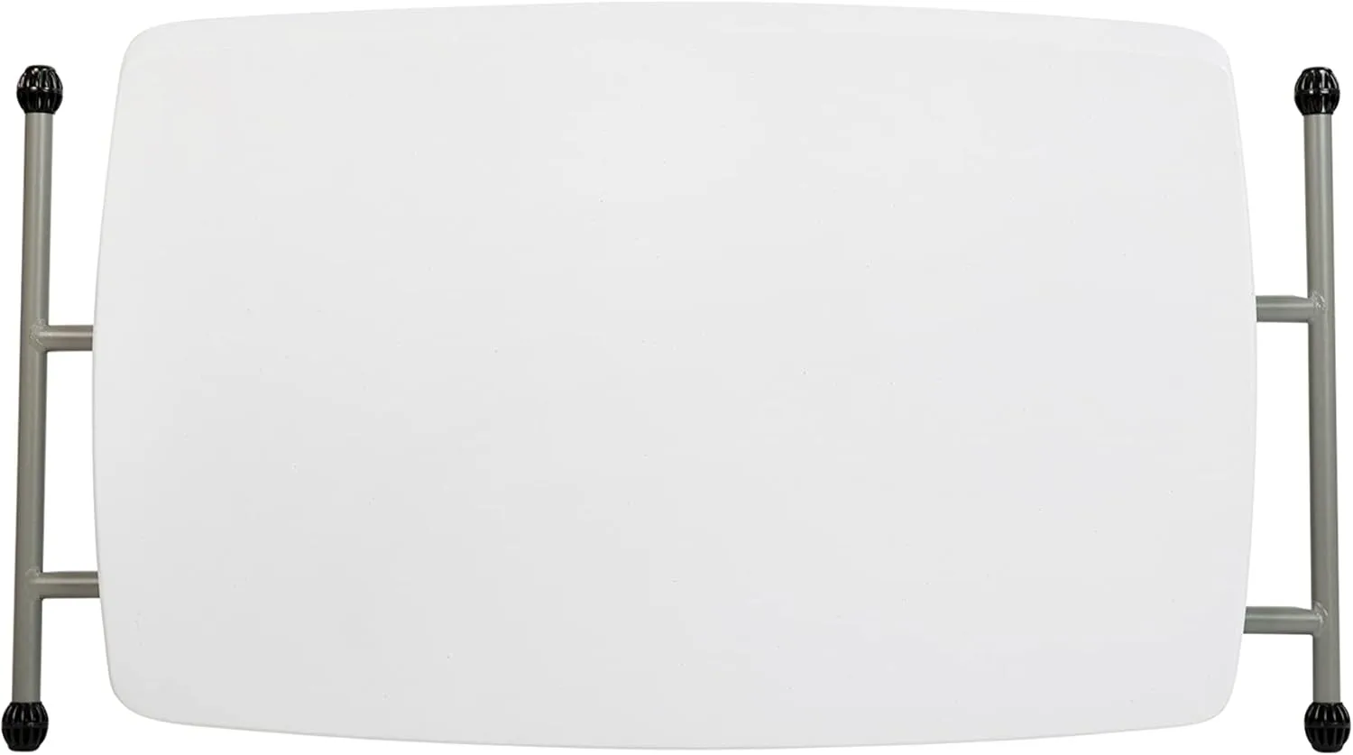 Flash Furniture Elon Folding Table - Granite White - Height Adjustable - 30 Inch - TV Tray