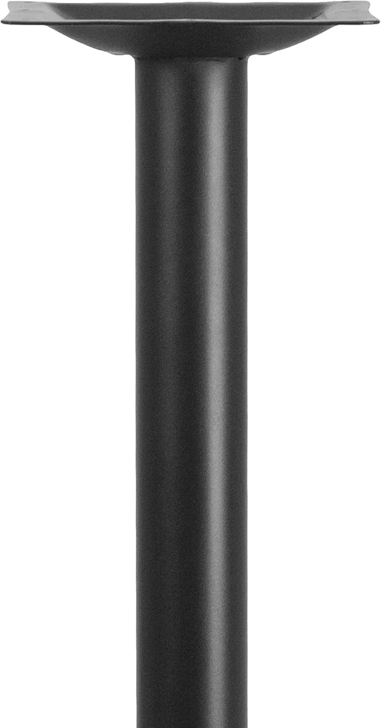 Flash Furniture Beverly 23.75" x 30" Restaurant Table X-Base with 3" Diameter Table Height Column