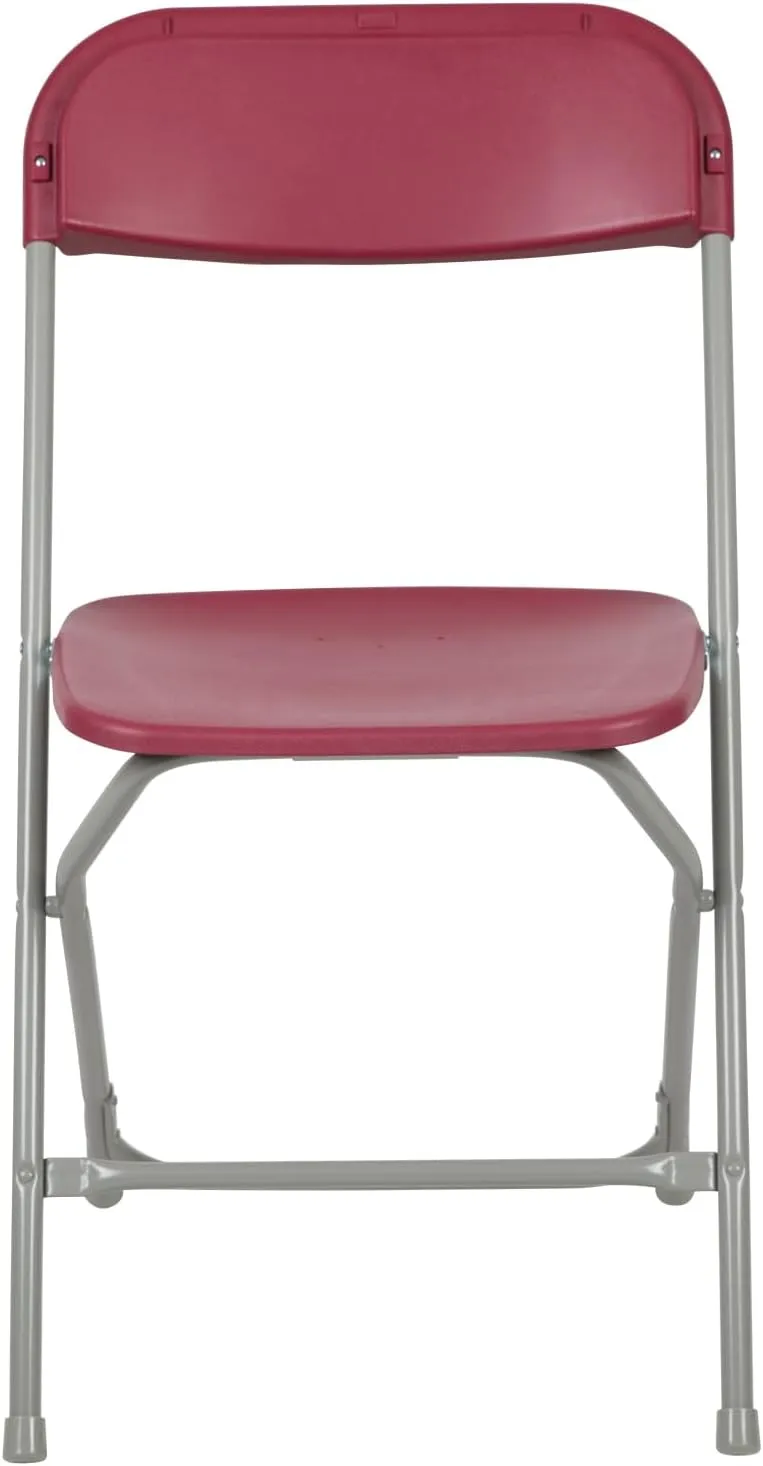 Flash Furniture Hercules Series Commercial-Grade Plastic Folding Chair - 650LB Weight Capacity