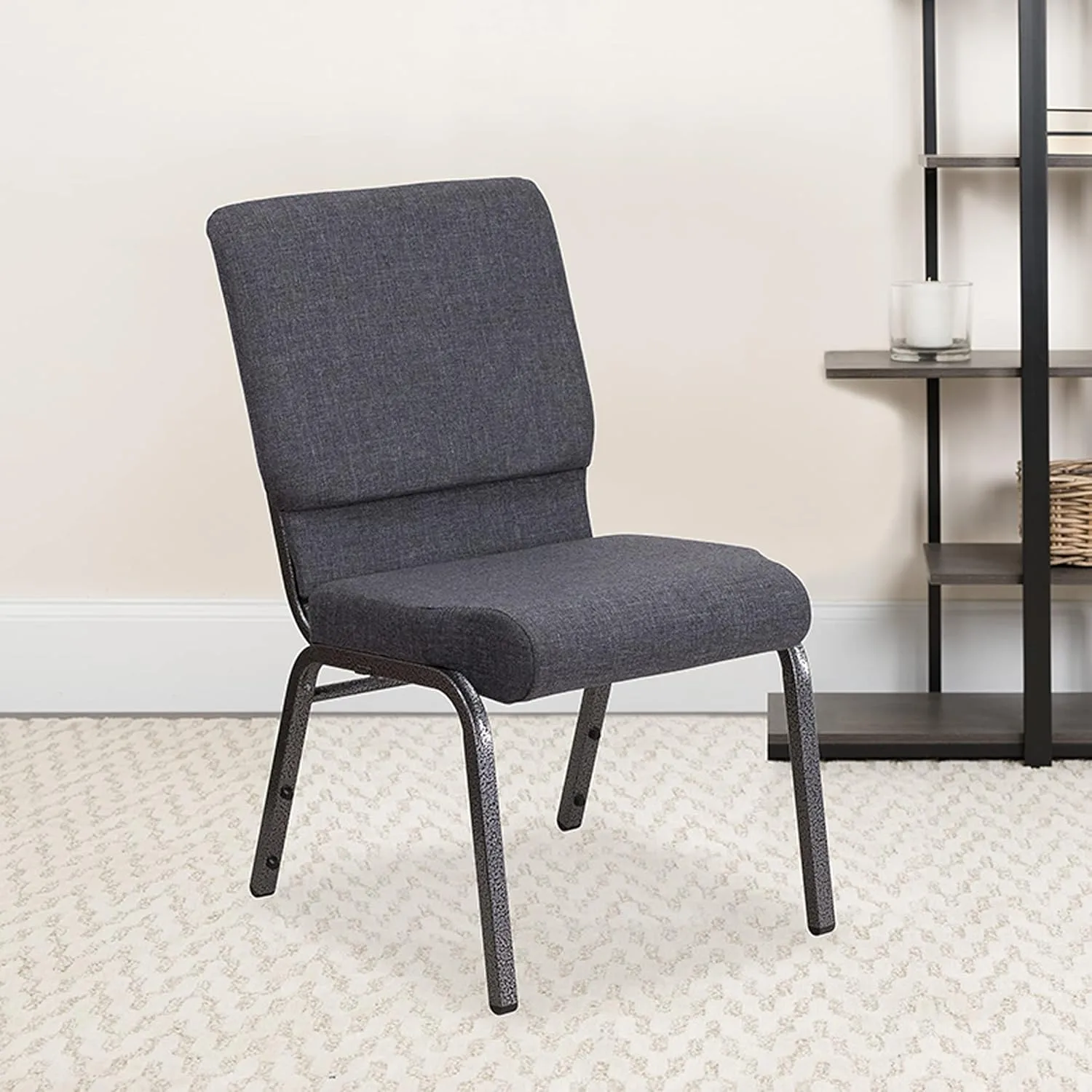 FLASH FURNITURE HERCULES Series 18.5''W Stacking Church Chair