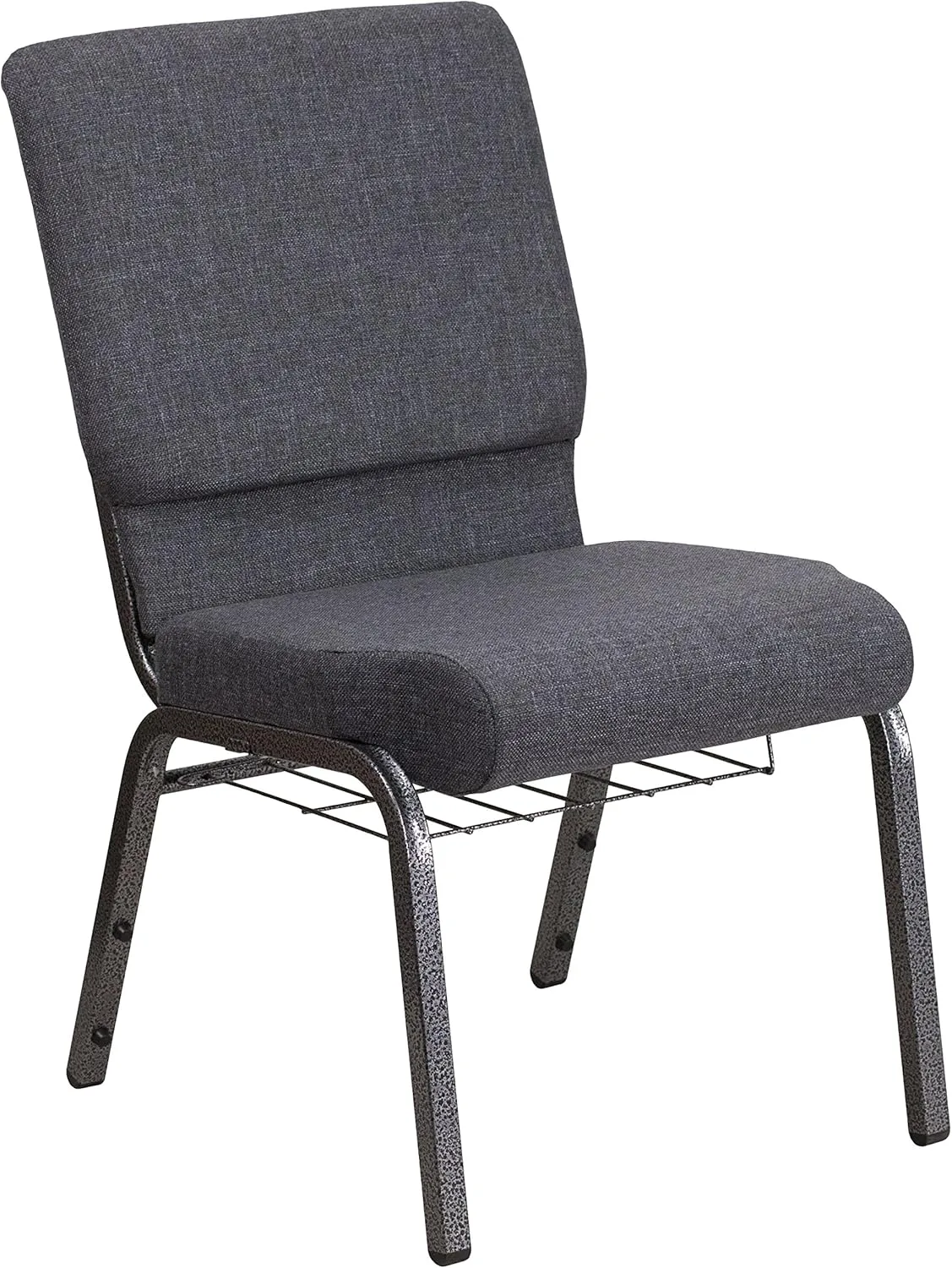 Flash Furniture HERCULES Series 18.5''W Church Chair with Book Rack