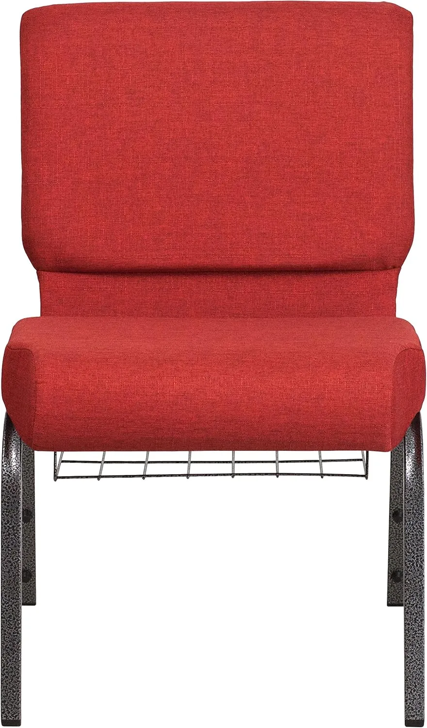 Flash Furniture HERCULES Series 21''W Padded Church Chair with Book Rack