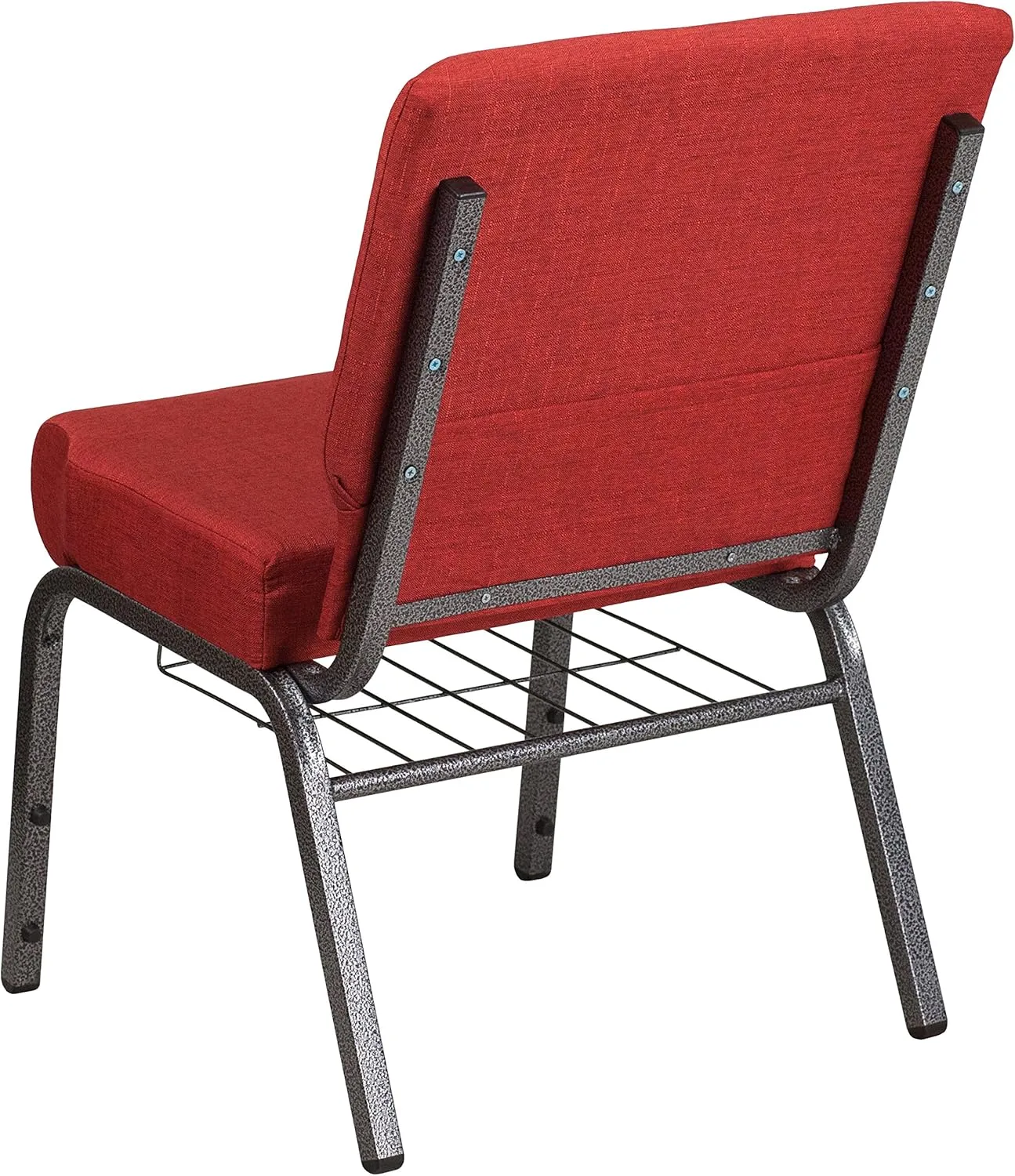 Flash Furniture HERCULES Series 21''W Padded Church Chair with Book Rack