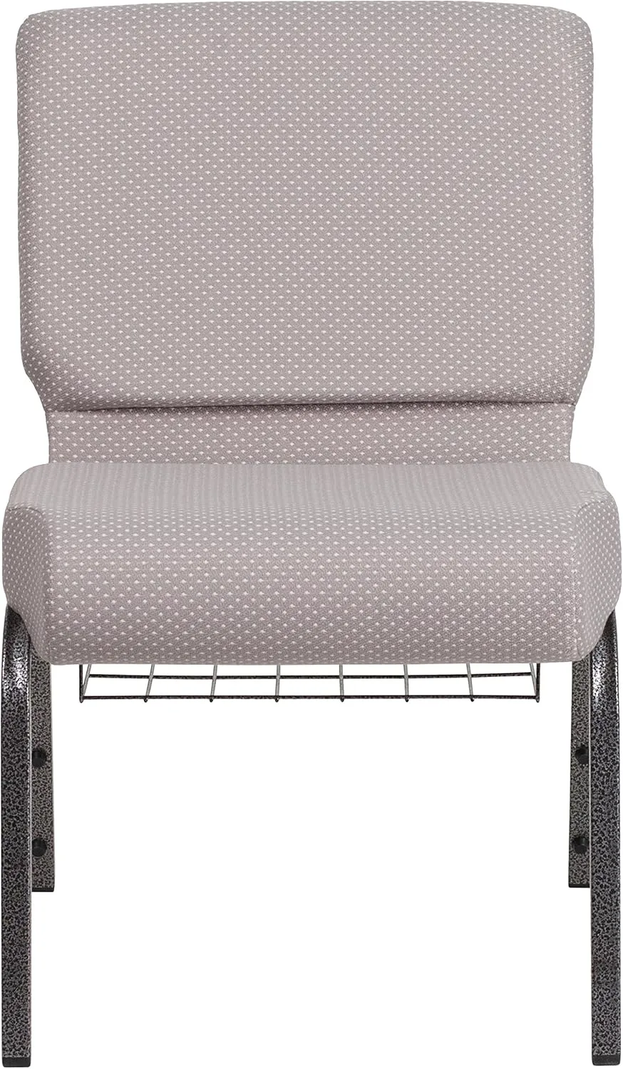 Flash Furniture HERCULES Series 21''W Padded Church Chair with Book Rack