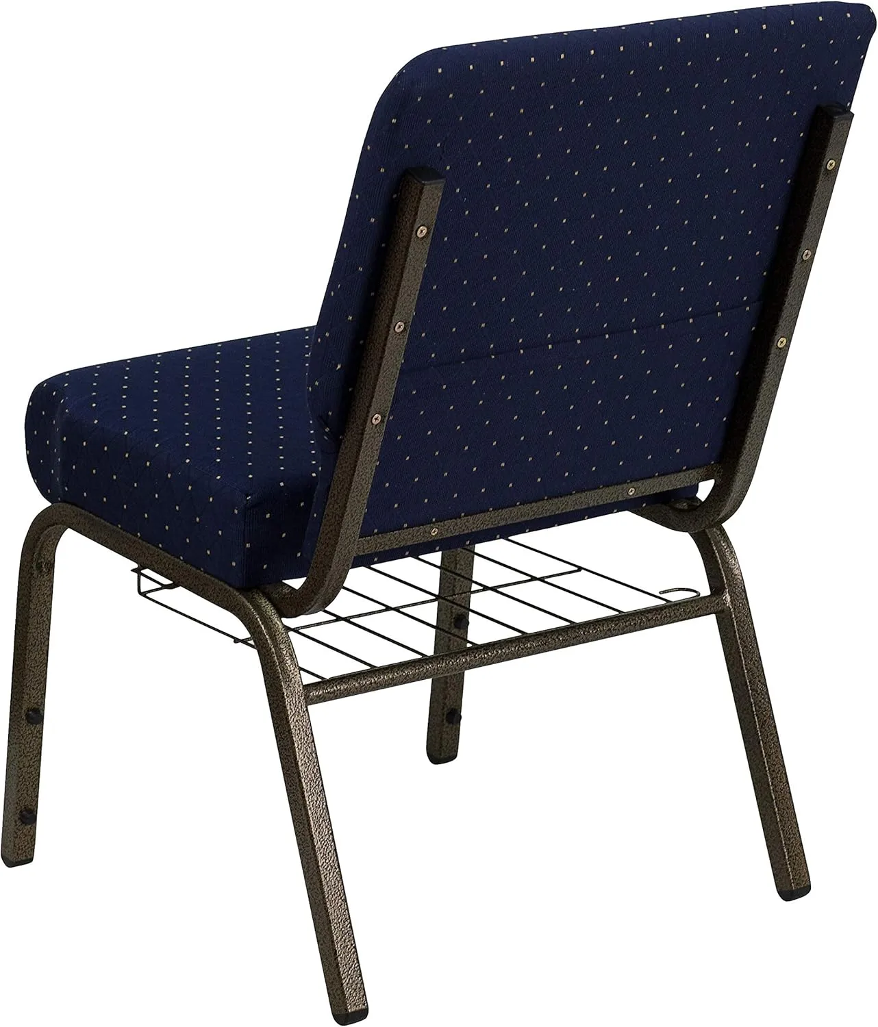 Flash Furniture HERCULES Series 21''W Padded Church Chair with Book Rack