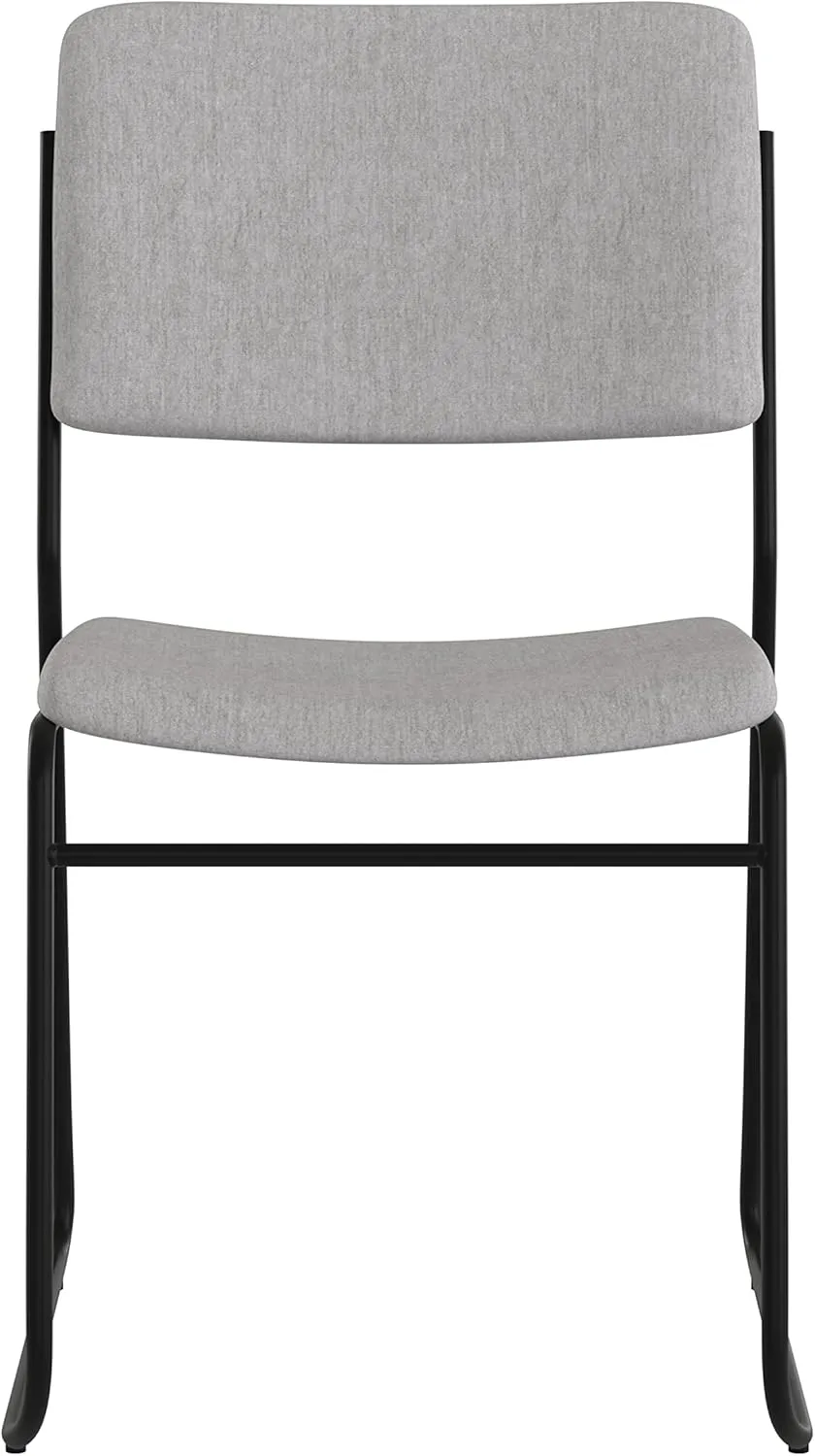 Flash Furniture HERCULES Series 500 lb Capacity High Density Stacking Chair with Sled Base