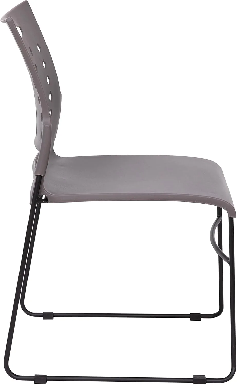 Flash Furniture Hercules Series 881 lb. Capacity Sled Base Stack Chair with Air-Vent Back
