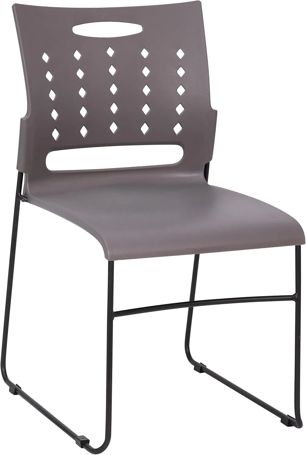 Flash Furniture Hercules Series 881 lb. Capacity Sled Base Stack Chair with Air-Vent Back