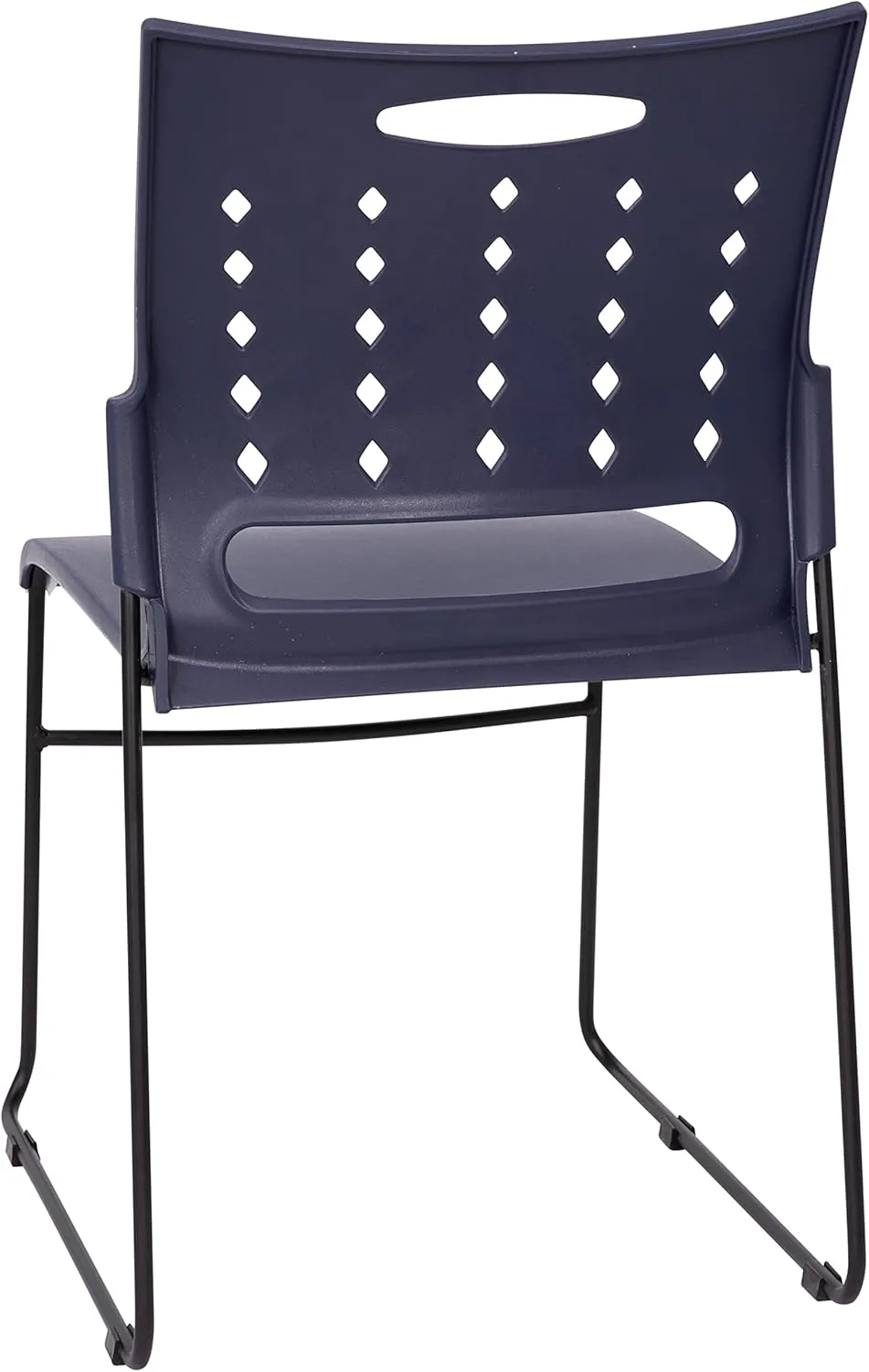 Flash Furniture Hercules Series 881 lb. Capacity Sled Base Stack Chair with Air-Vent Back