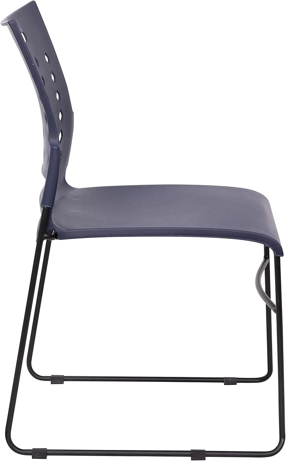 Flash Furniture Hercules Series 881 lb. Capacity Sled Base Stack Chair with Air-Vent Back