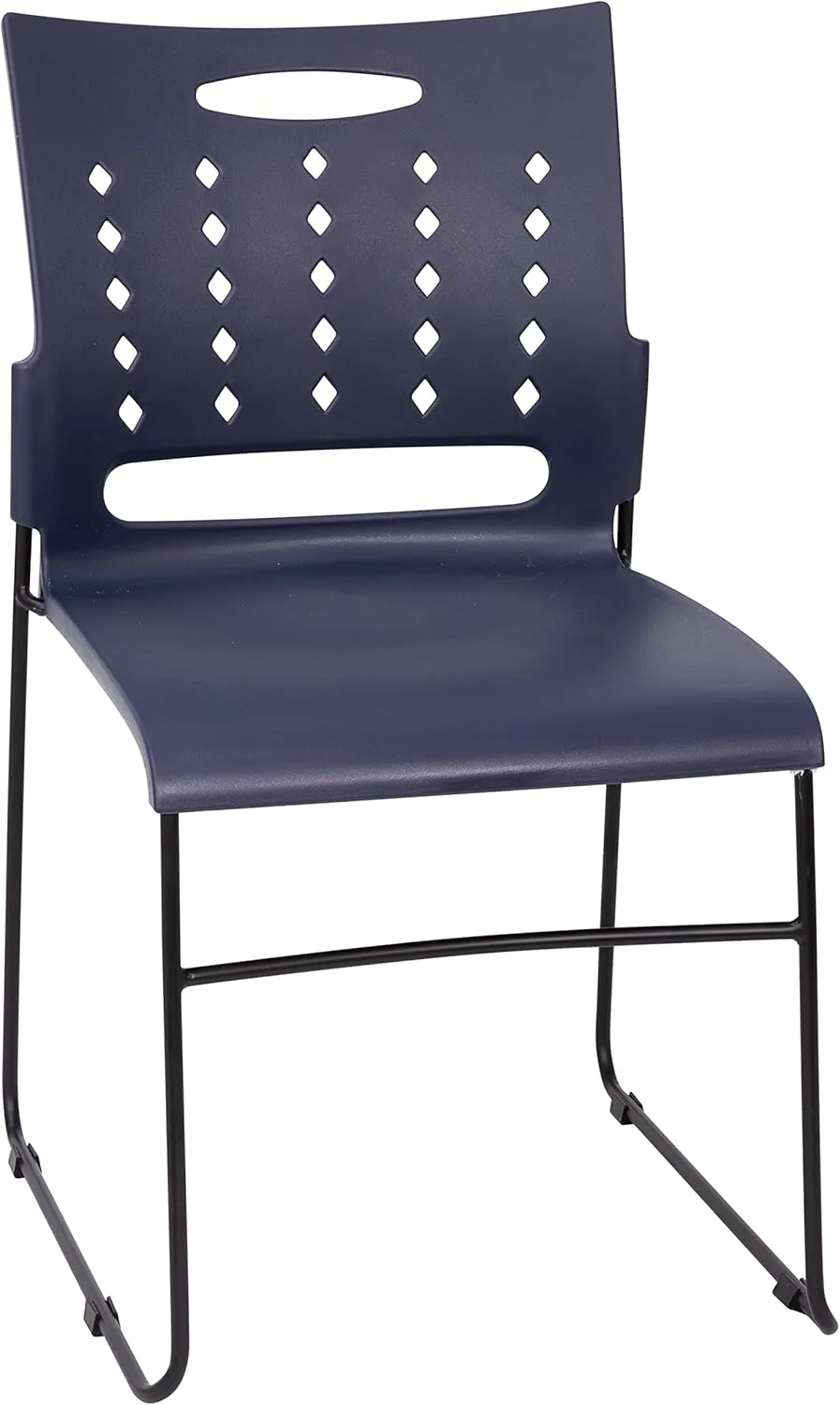 Flash Furniture Hercules Series 881 lb. Capacity Sled Base Stack Chair with Air-Vent Back