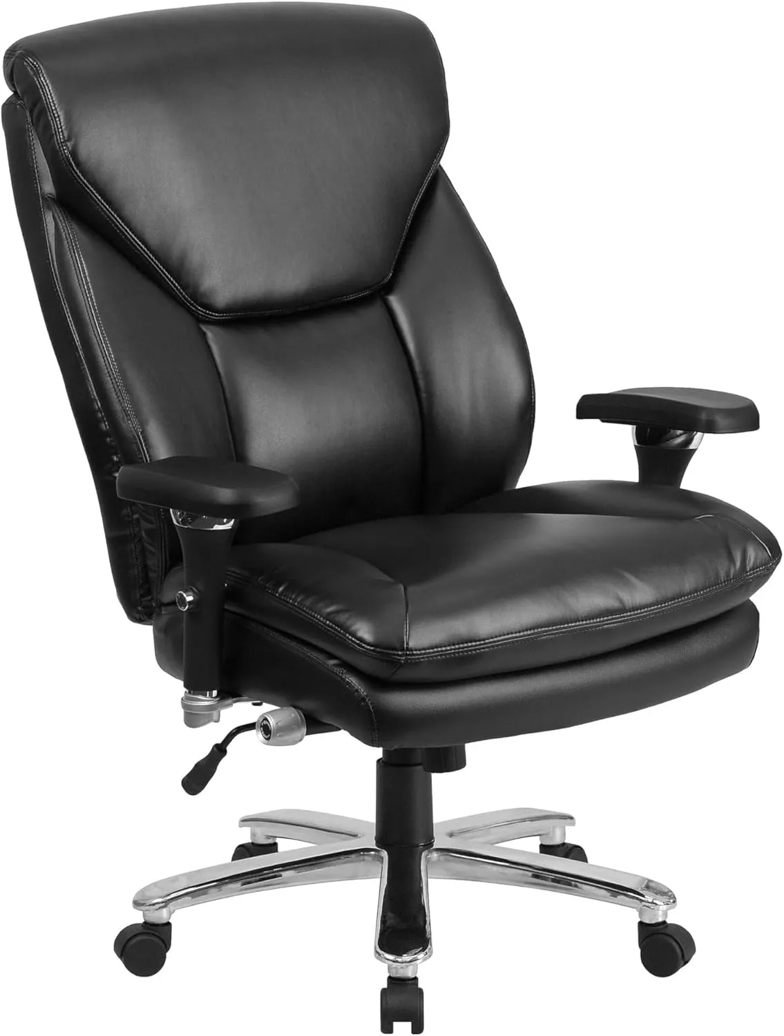 Flash Furniture HERCULES Series 24-7 Intensive Use Big & Tall Ergonomic High-Back Office Chair With Lumbar Knob And Headrest