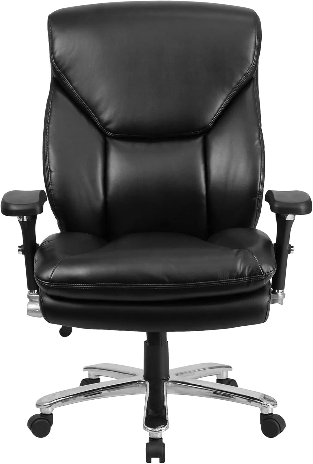 Flash Furniture HERCULES Series 24-7 Intensive Use Big & Tall Ergonomic High-Back Office Chair With Lumbar Knob And Headrest