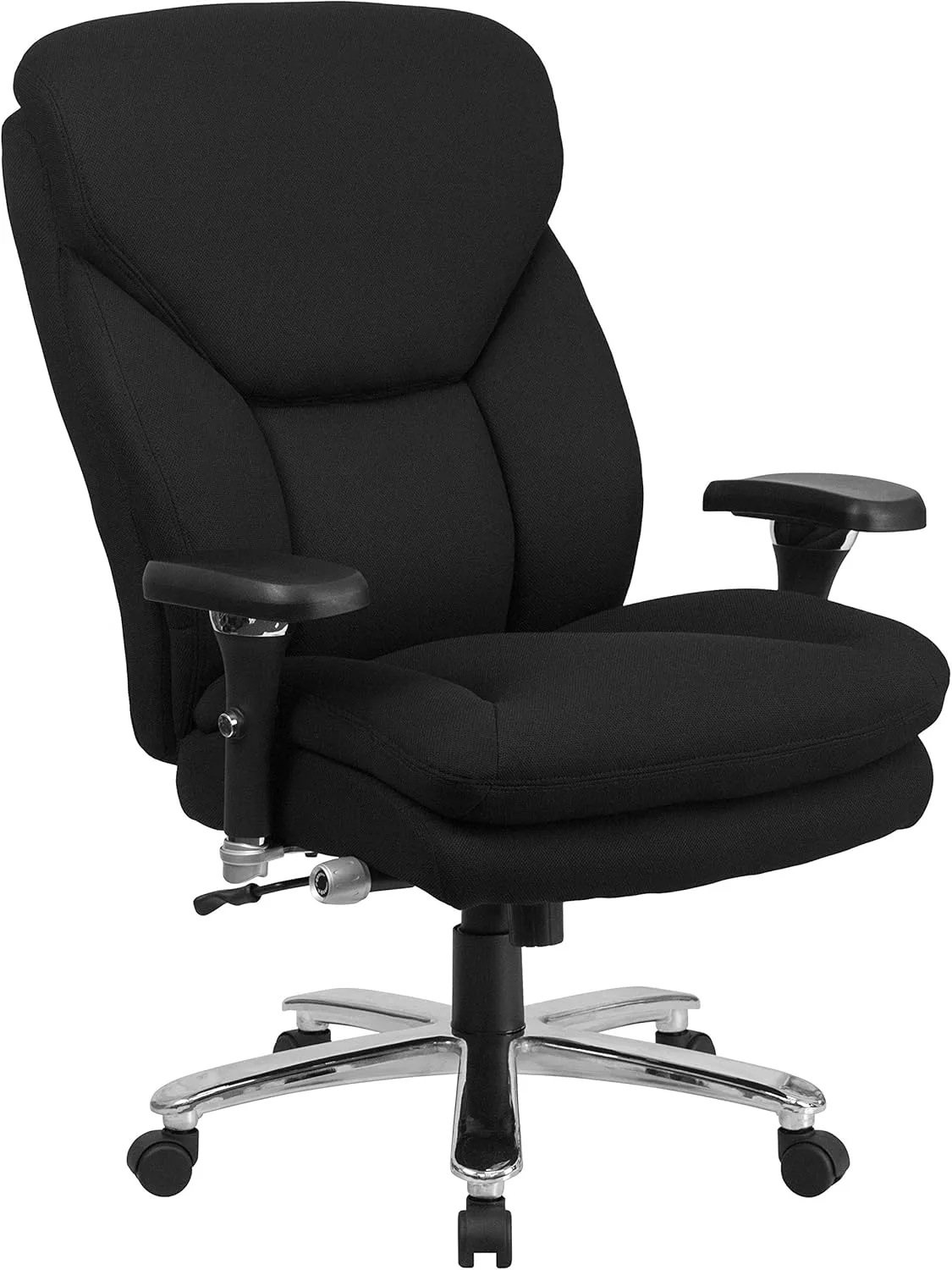 Flash Furniture HERCULES Series 24-7 Intensive Use Big & Tall Ergonomic High-Back Office Chair With Lumbar Knob And Headrest