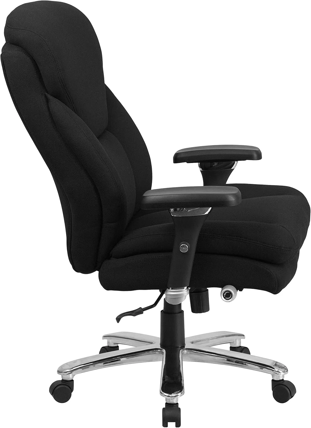 Flash Furniture HERCULES Series 24-7 Intensive Use Big & Tall Ergonomic High-Back Office Chair With Lumbar Knob And Headrest