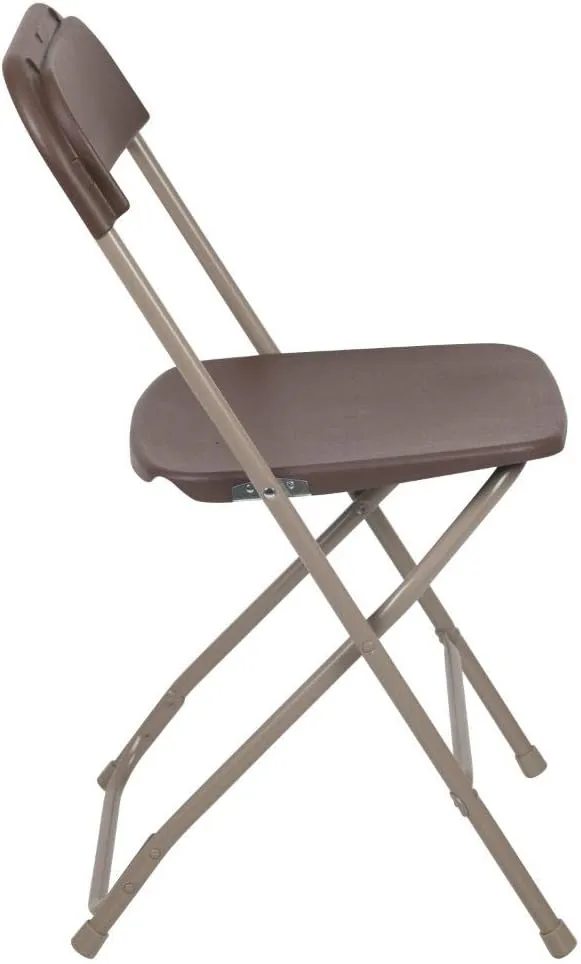 Flash Furniture Hercules Series Commercial-Grade Plastic Folding Chair - 650LB Weight Capacity