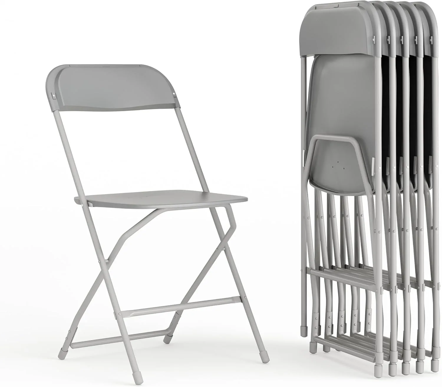 Flash Furniture Hercules Series Commercial-Grade Plastic Folding Chair - 650LB Weight Capacity