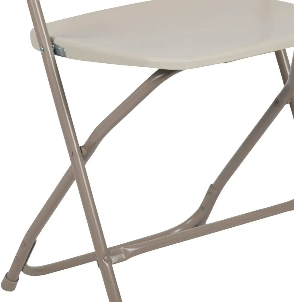 Flash Furniture Hercules Series Commercial-Grade Plastic Folding Chair - 650LB Weight Capacity