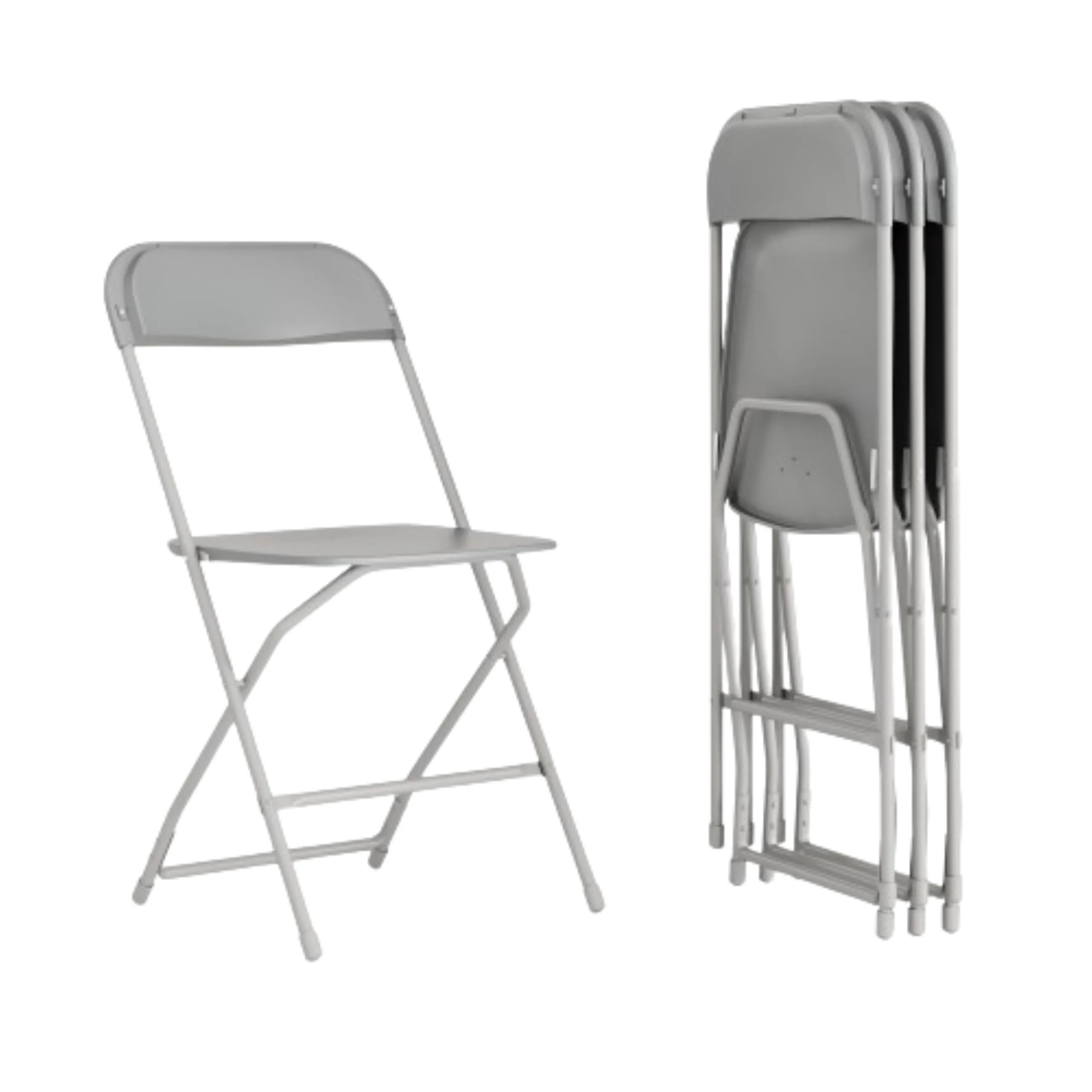 Flash Furniture Hercules Series Commercial-Grade Plastic Folding Chair - 650LB Weight Capacity