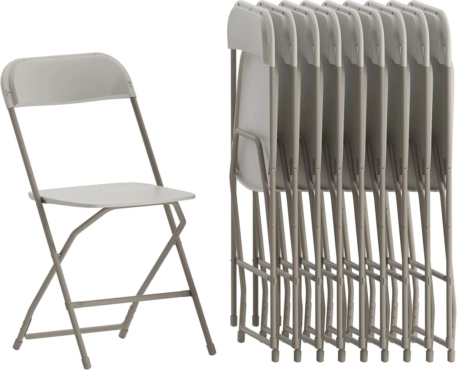 Flash Furniture Hercules Series Commercial-Grade Plastic Folding Chair - 650LB Weight Capacity