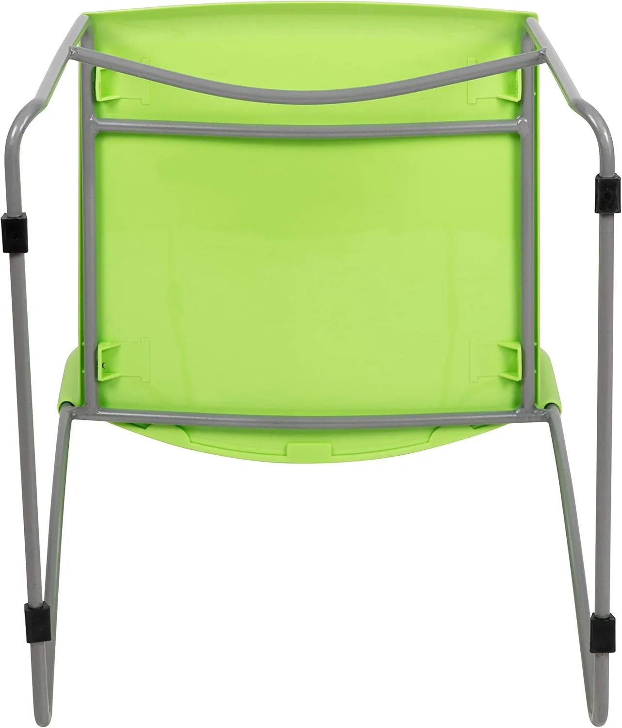 Flash Furniture HERCULES Series 661 lb Capacity Stack Chair with Air-Vent Back and Sled Base