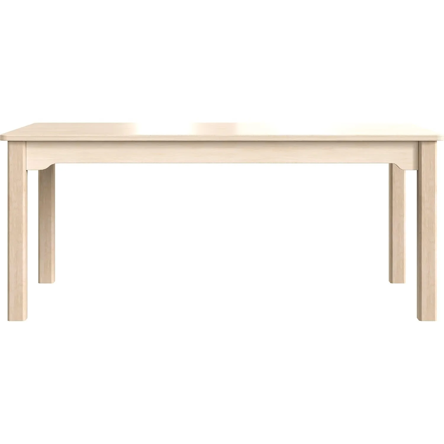 Flash Furniture Bright Beginnings Commercial Rectangular Wooden Preschool Classroom Activity Table