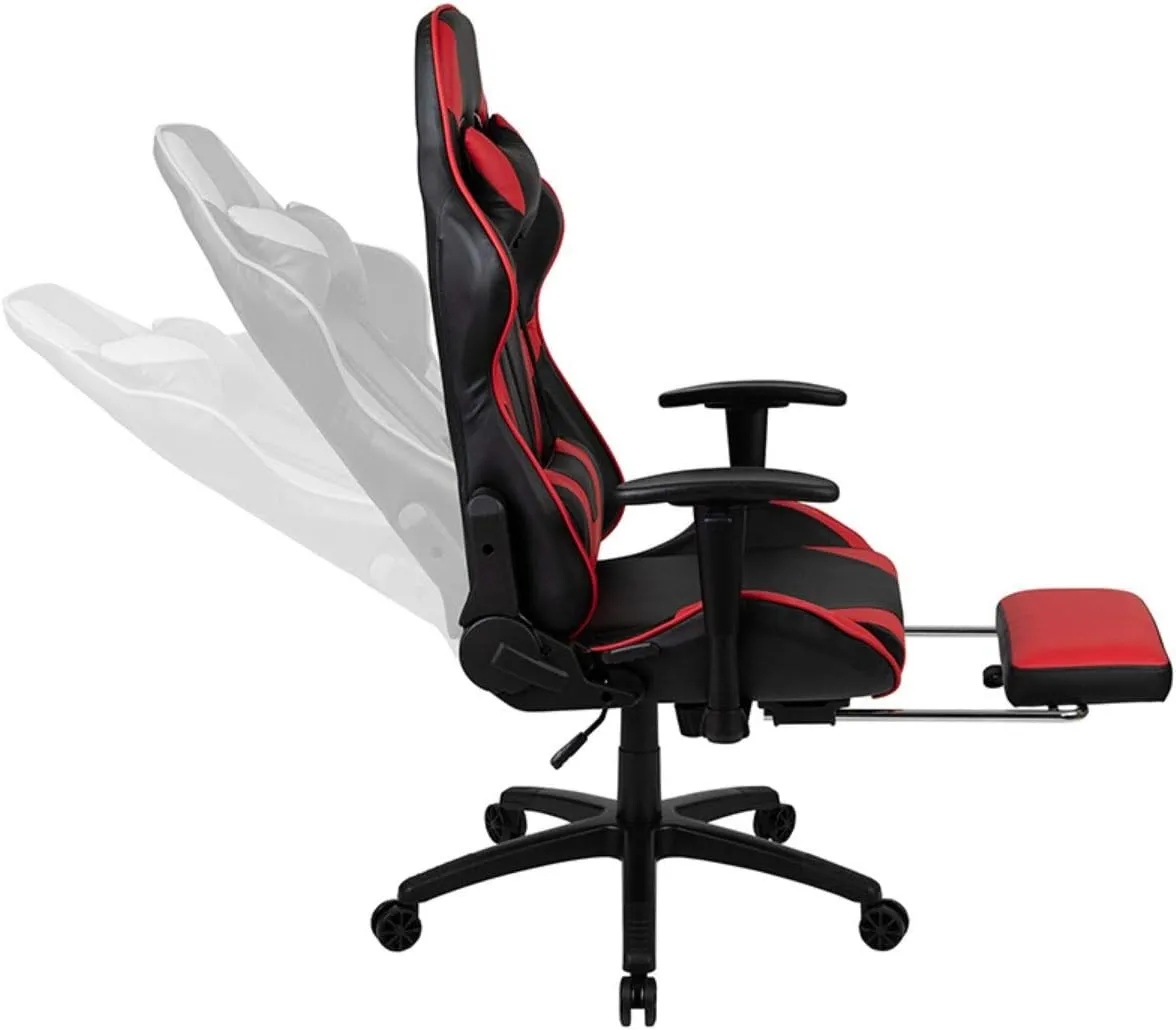 Flash Furniture X20 X30 LeatherSoft Racing Gaming Chair Ergonomic High-Back Computer Chair