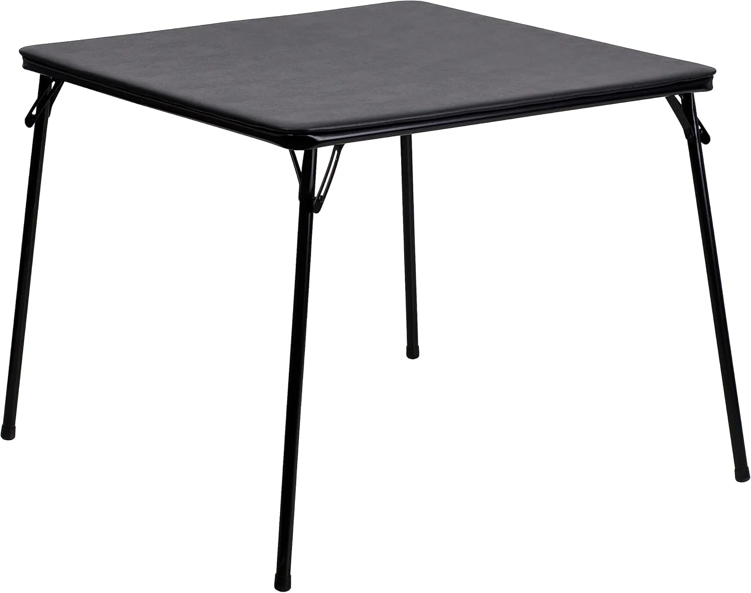 Flash Furniture Madelyn 33.5" Square Folding Multipurpose Card Table with Padded Vinyl Top