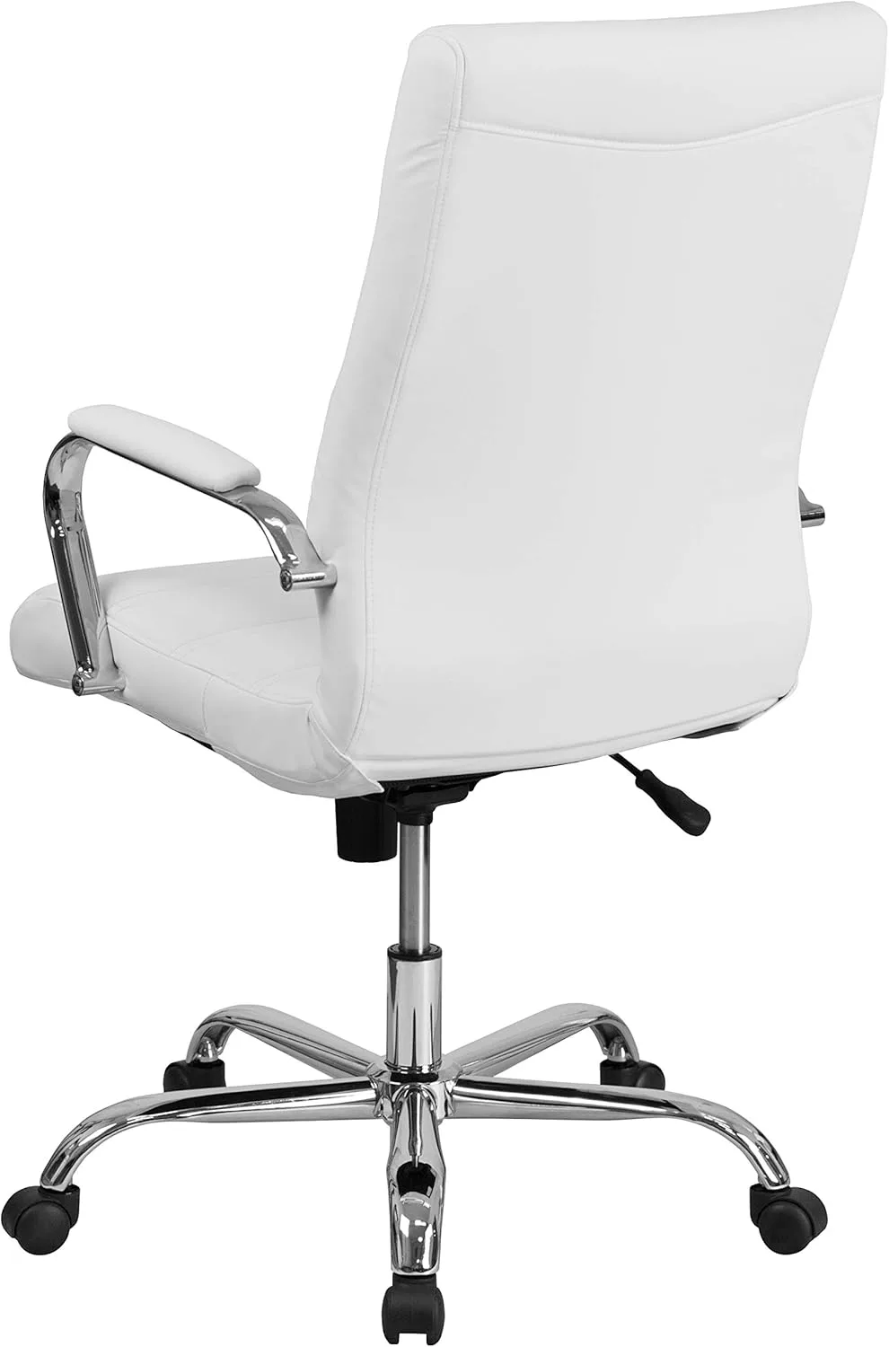 Flash Furniture Whitney Swivel LeatherSoft Desk Chair with Padded Seat and Armrests