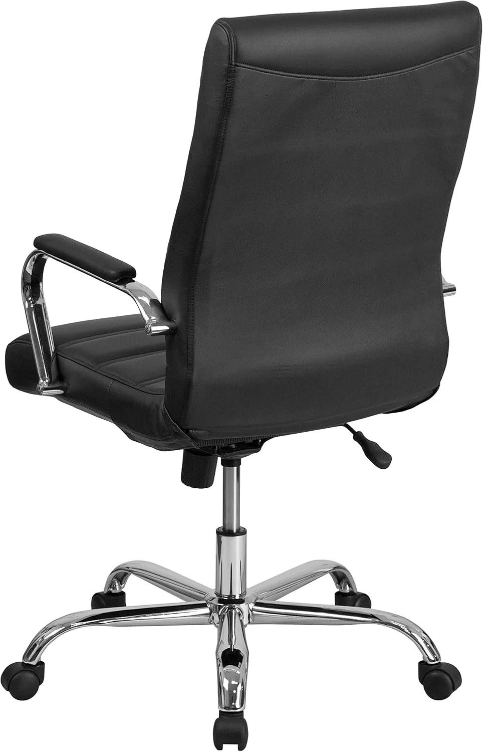 Flash Furniture Whitney Swivel LeatherSoft Desk Chair with Padded Seat and Armrests
