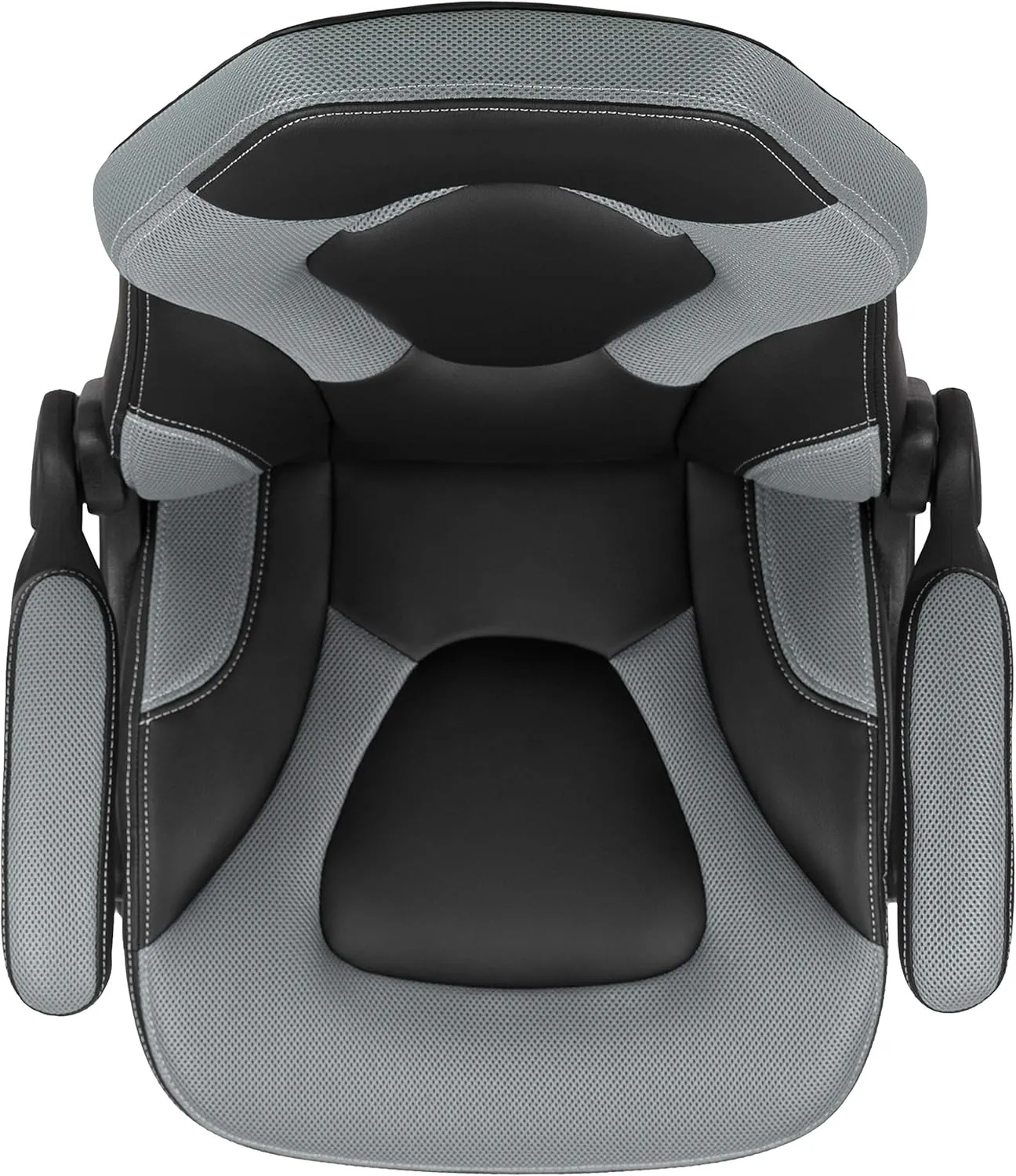 Flash Furniture X10 High-Back LeatherSoft Racing Style Gaming Chair with Flip-Up Arms