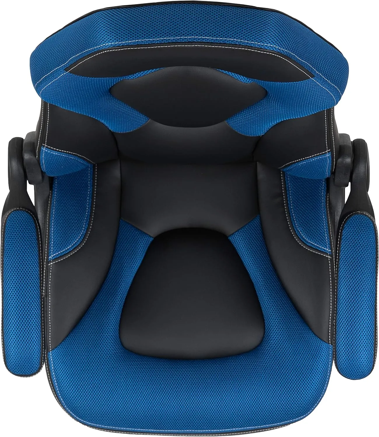 Flash Furniture X10 High-Back LeatherSoft Racing Style Gaming Chair with Flip-Up Arms