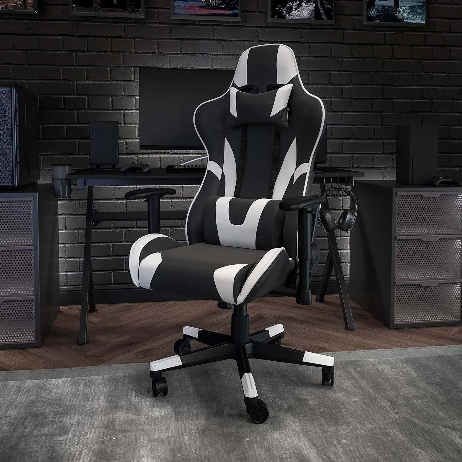 Flash Furniture X20 X30 LeatherSoft Racing Gaming Chair Ergonomic High-Back Computer Chair