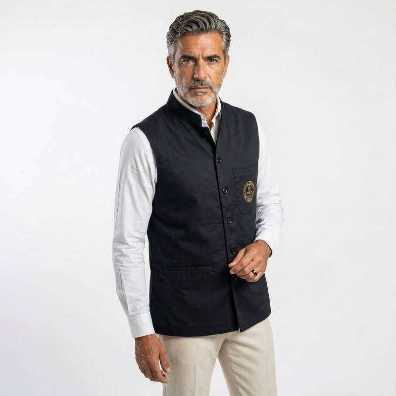IITM Bundi Jacket-Navy
