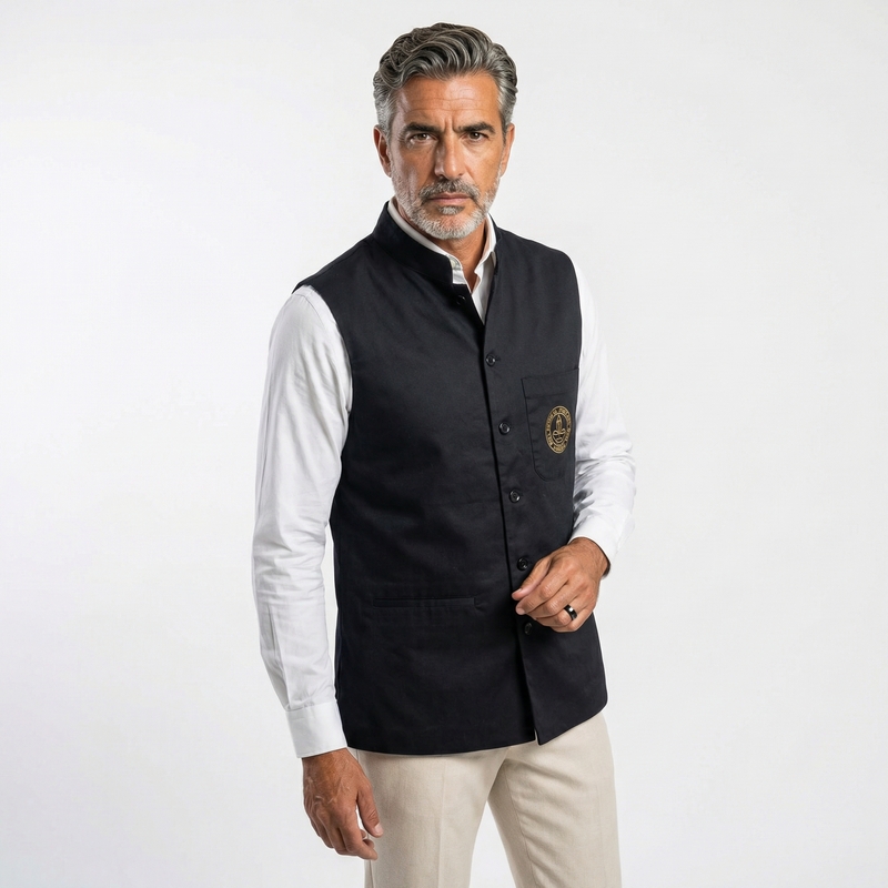 IITM Bundi Jacket-Navy