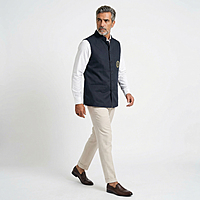 IITM Bundi Jacket-Navy