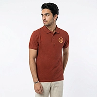 IITM Polo T-shirt - Rust