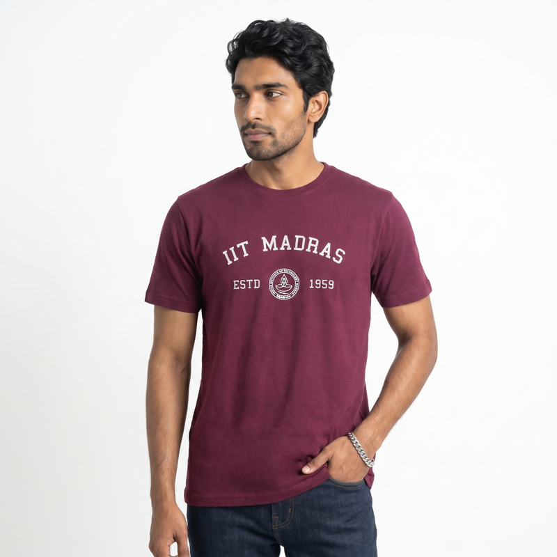 IITM Round Neck - French Wine
