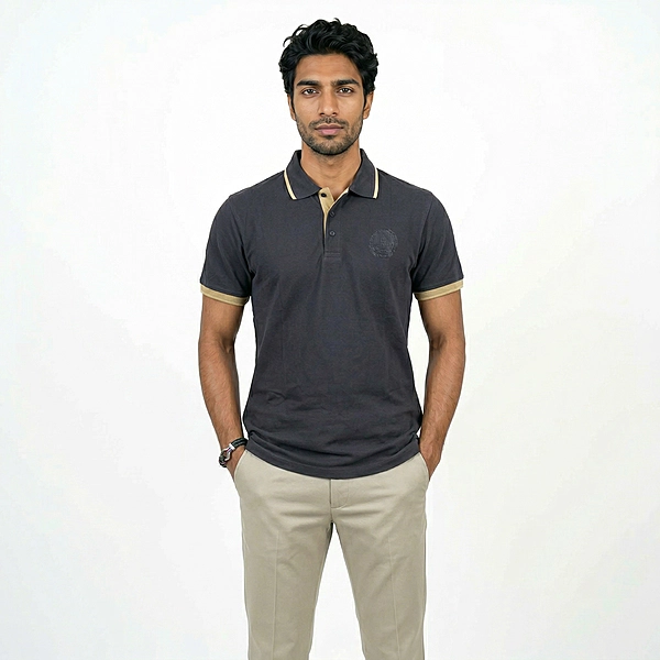 IITM Polo T-Shirt - Dark Grey